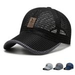 Summer Fishing Mesh Baseball Cap – Unisex Breathable Snapback Hat for Men & Women