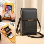 Crazy Bag Fashion Touch Screen Phone Bag – Women’s Crossbody Card Holder with Lock Closure