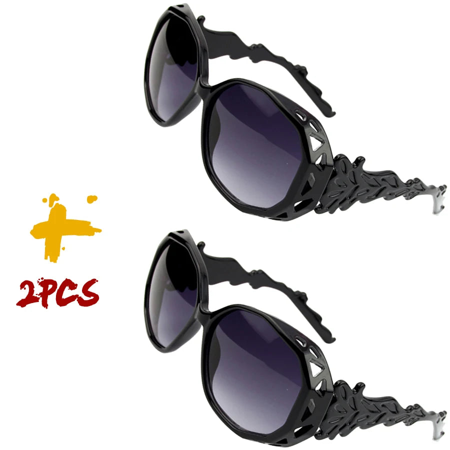 Oversized Spider Polygon Sunglasses – Luxury Retro Wrap Shades for Women & Men - Image 16