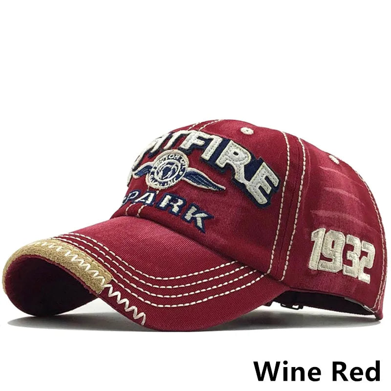 Embroidered Letter Cotton Baseball Cap – Unisex Cowboy Hip Hop Snapback for Summer Sports & Street Style - Image 9