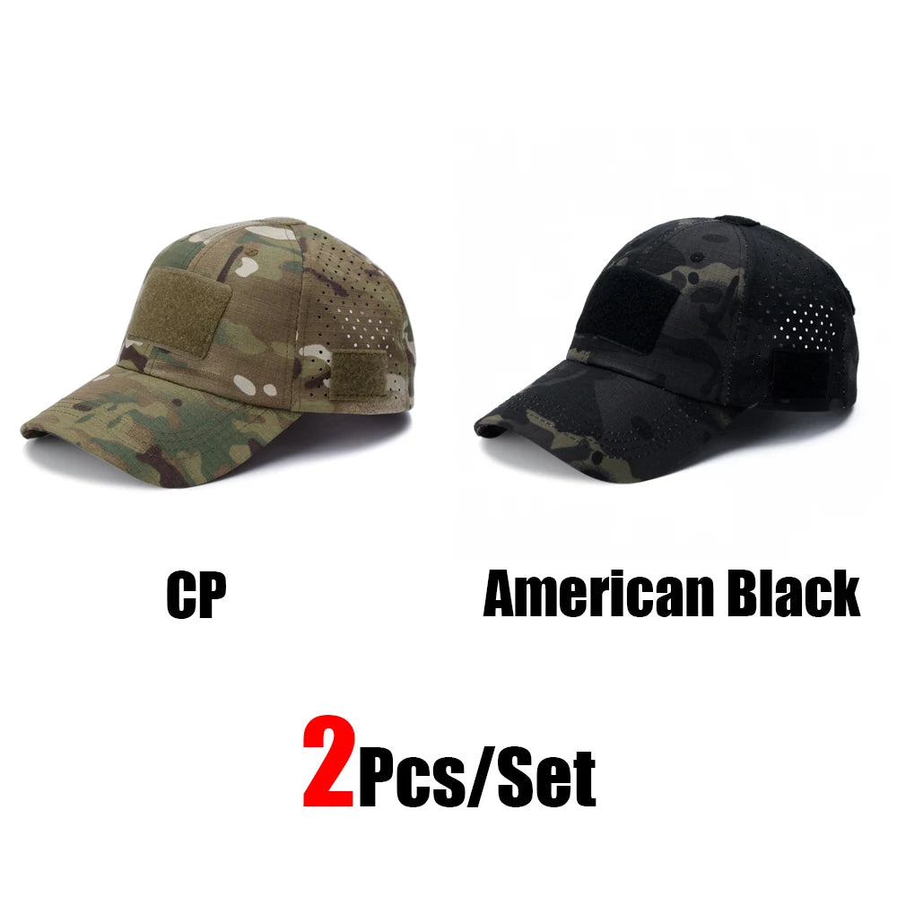 New Men’s Camouflage Baseball Cap – Breathable Outdoor Sun Hat for Sports & Adventure - Image 41