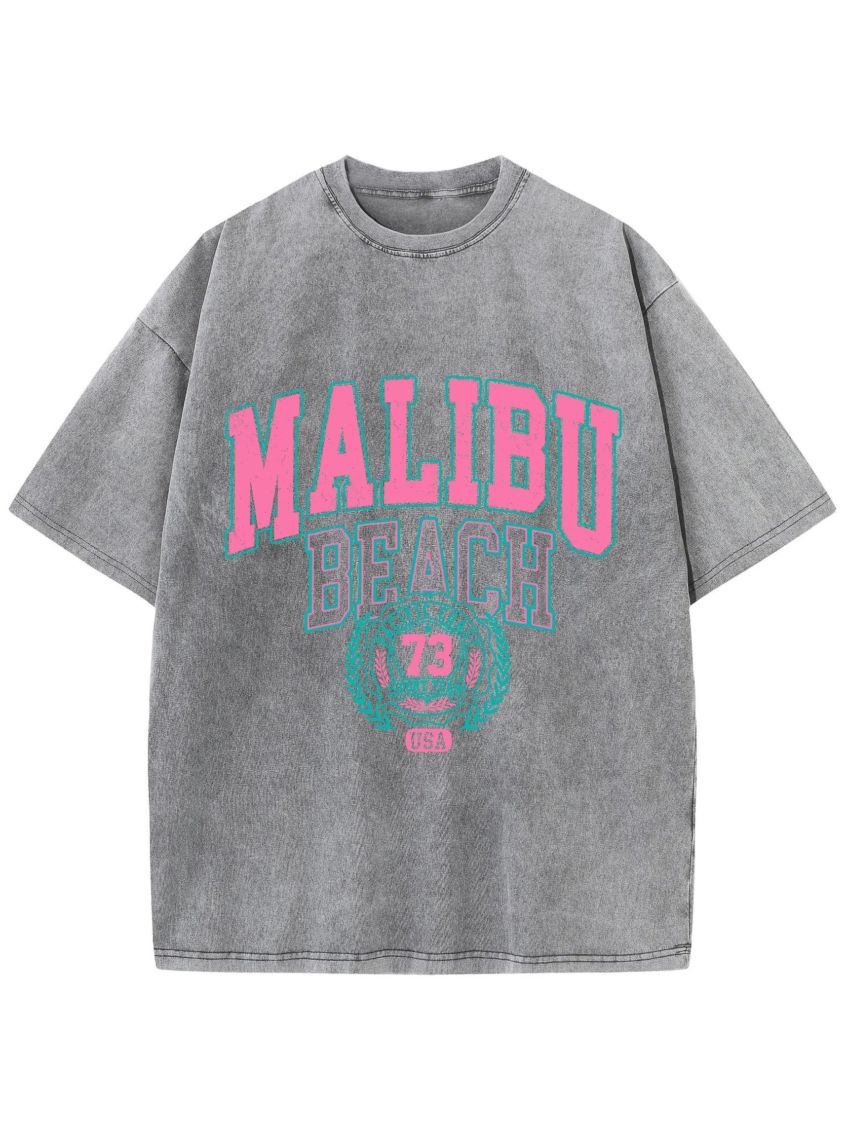 Malibu Beach Washed T-Shirt - Image 7