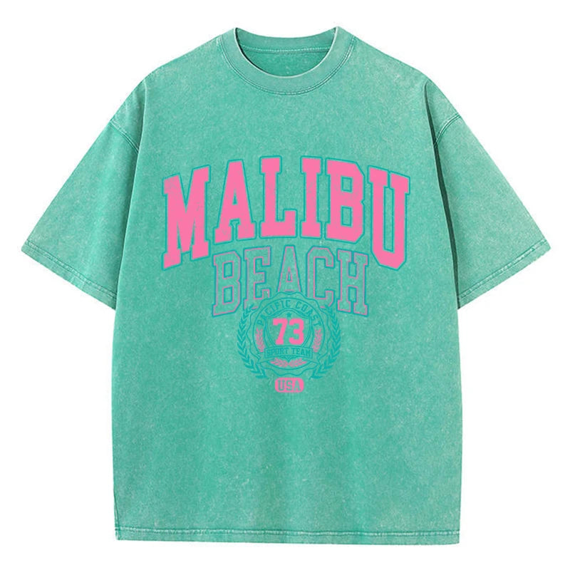 Malibu Beach Washed T-Shirt - Image 10
