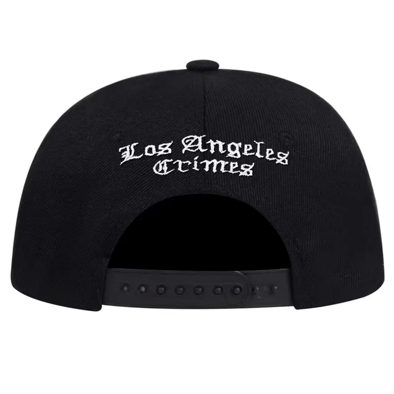 Unisex Los Angeles Embroidery Snapback Cap – Hip-Hop Trucker Hat for Spring & Autumn - Image 4