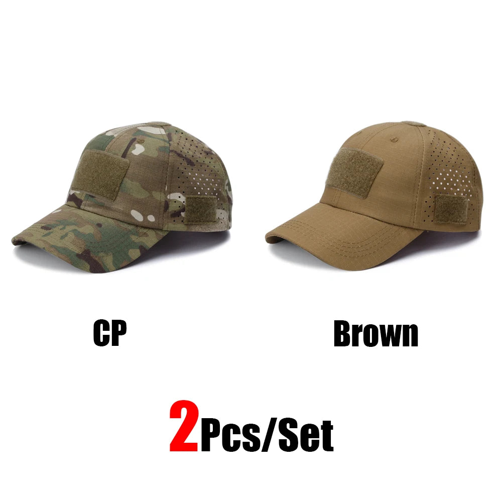 New Men’s Camouflage Baseball Cap – Breathable Outdoor Sun Hat for Sports & Adventure - Image 37