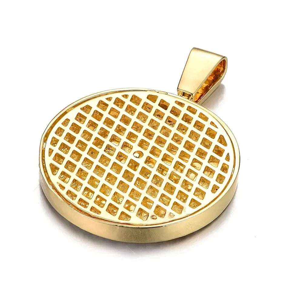 New Last Supper Pendant Cuban Chain Necklace - Image 6