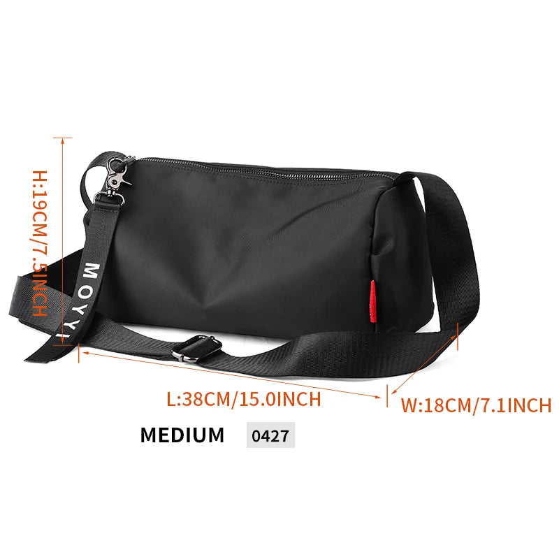 Men’s Trendy Waterproof Sling Bag – Lightweight Oxford Crossbody for Outdoor & Daily Use - Image 8