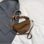 2025 Trendy Women's Crossbody Saddle Bag – Minimalist Niche Fashion Underarm Shoulder Bag