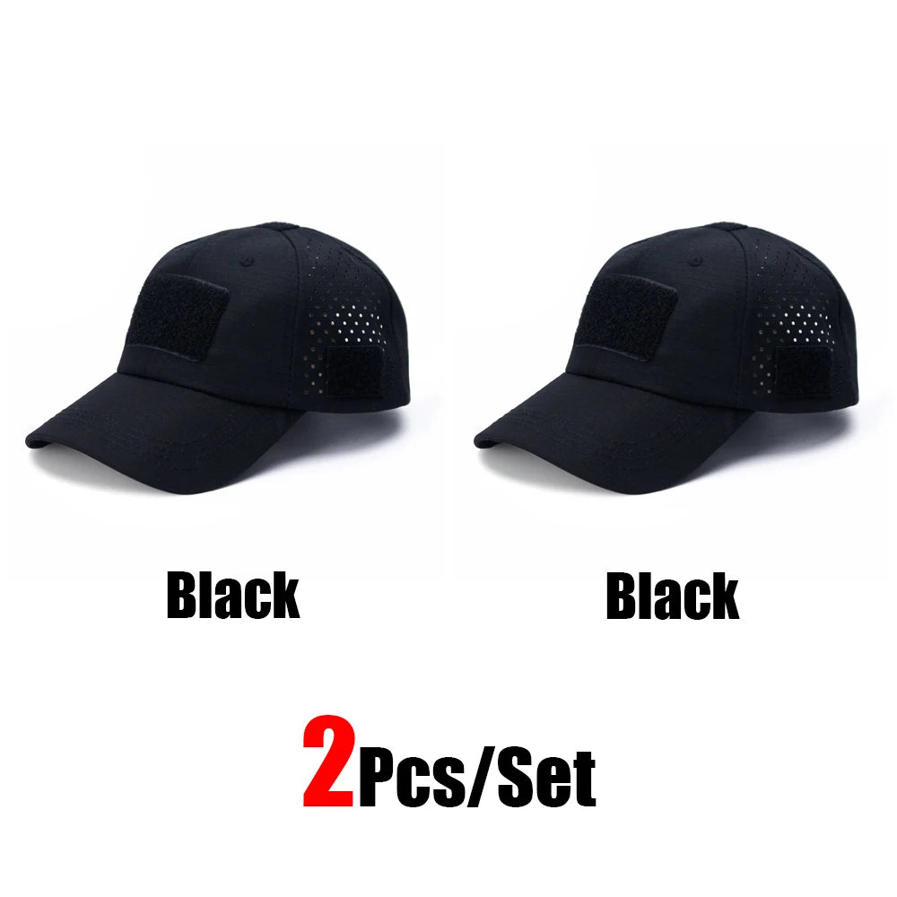 New Men’s Camouflage Baseball Cap – Breathable Outdoor Sun Hat for Sports & Adventure - Image 23