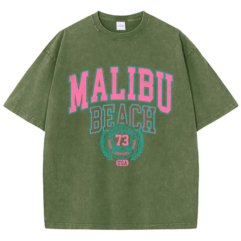 Malibu Beach Washed T-Shirt - Image 6