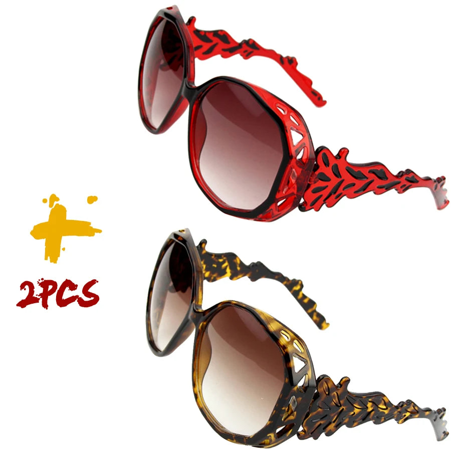 Oversized Spider Polygon Sunglasses – Luxury Retro Wrap Shades for Women & Men - Image 9