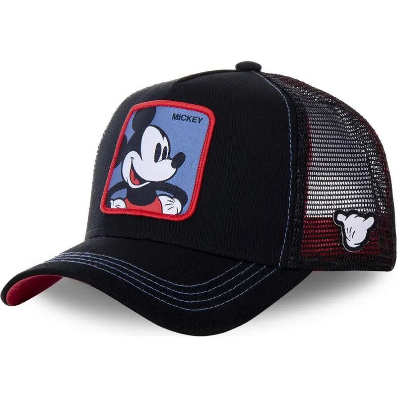 High-Quality Disney Style Cartoon Snapback – Unisex Cotton Mesh Baseball Cap - Image 13