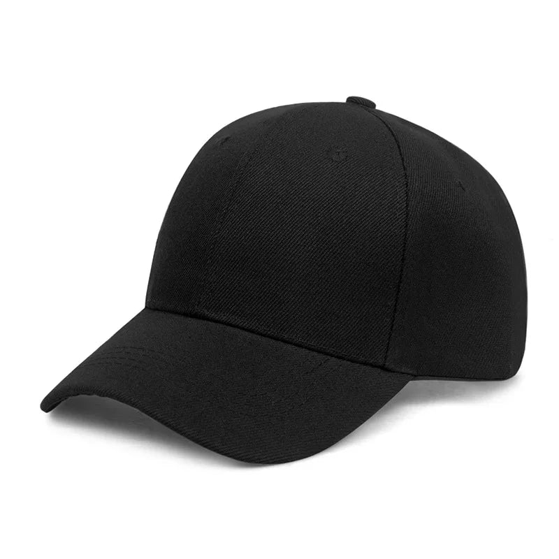 Plain Casual Baseball Cap – Unisex Adjustable Snapback Dad Hat for Street & Everyday Style - Image 19