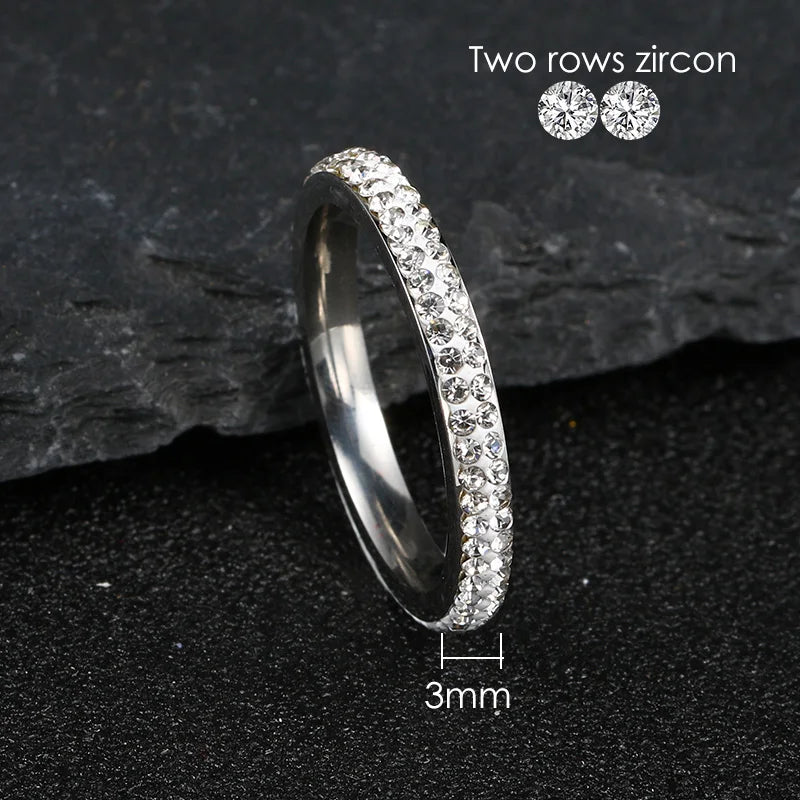 Luxury Iced Out Titanium Steel Chunky Ring – Korea Style Fashion Jewelry for Men, Women & Couples - Image 8