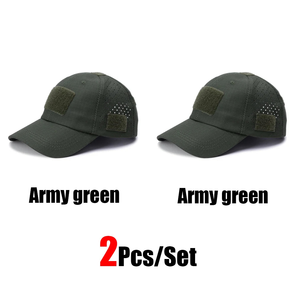 New Men’s Camouflage Baseball Cap – Breathable Outdoor Sun Hat for Sports & Adventure - Image 22