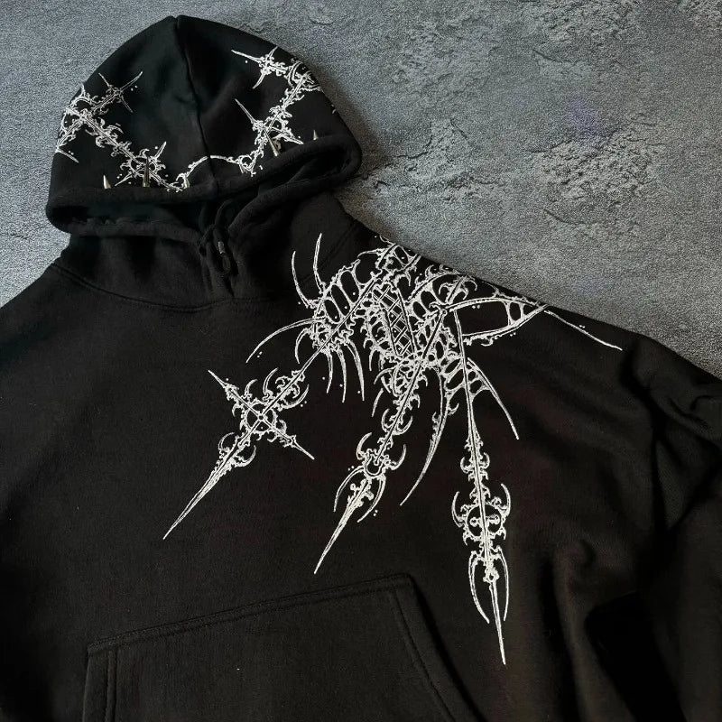 Y2K Harajuku Oversized Hoodie - Image 3