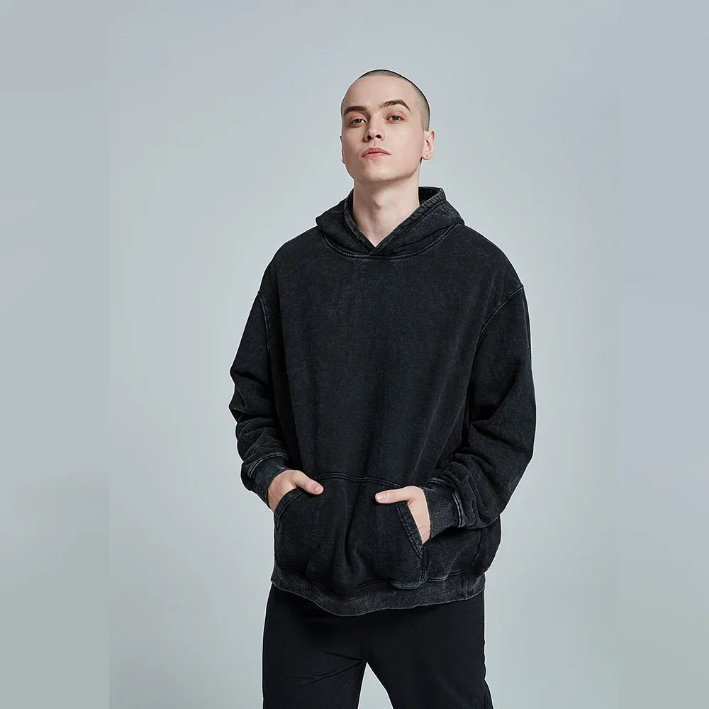 Vintage Washed Hoodies - Image 3