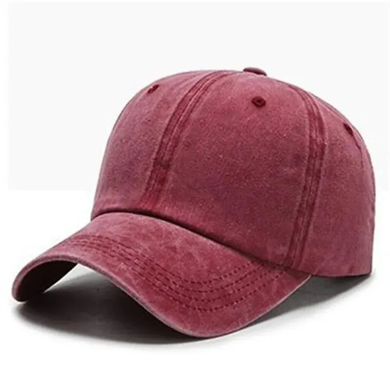 Solid Color Baseball Cap – Unisex Snapback Dad Hat for Streetwear & Casual Style - Image 8